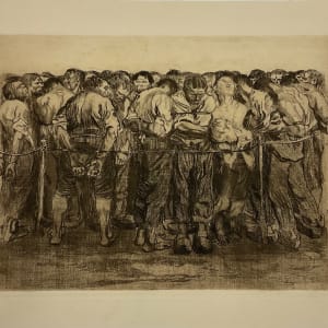 Die Gefangenen (The Prisoners) by Kathe Kollwitz