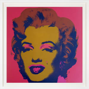 Marylin Monroe, Pink (Sunday B. Print) by Andy Warhol
