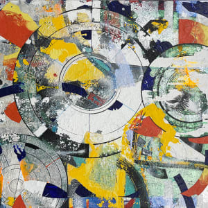 Shape of Space by Anne Marchand  Image: Horizontal orientation, 50 x 60 inches