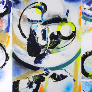 Windings, (Triptych) by Anne Marchand