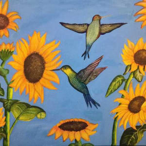 A Flowery Flutter by Andrea Esmeralda Hernandez-Piata, Andrea Esmeralda Hernandez