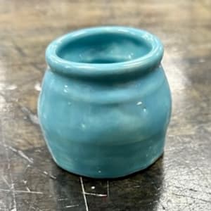 Blue Pot by Jeremiah Roll
