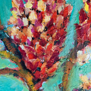 Bush Blossom by Wendy Bache 