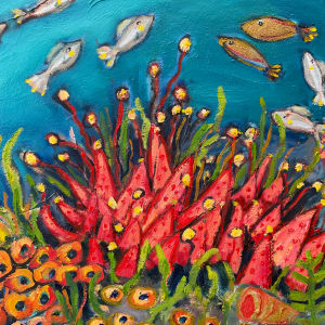 Sea Anemone by Wendy Bache 
