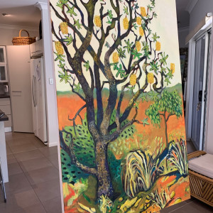 Banksia Tree by Wendy Bache 