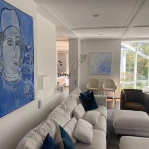 Infinite by susan wolfe huppman  Image: In a room with a Grace Hartigan