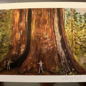 Hugging Trees (Stagg) 1/50 by Kerry Kaye 