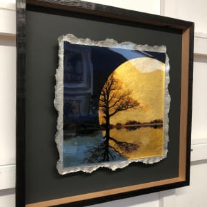 Reflective Practice XIII - Golden Moon by Mark Welland 