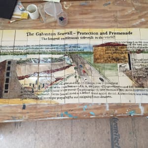 Galveston Seawall - Protection Or Promenade by George Douglas Lee 