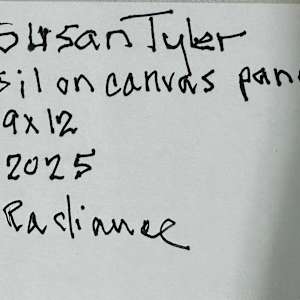 Radiance by Susan Carol Tyler  Image: Back with signature 