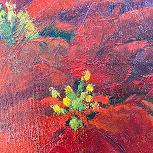 Poinsettias by Nancy Sterling Tyler 