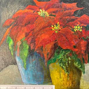 Poinsettias by Nancy Sterling Tyler 