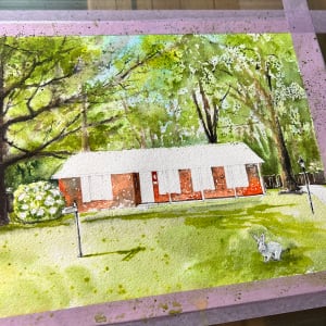 House Portrait # 311 by Irina Bakumenko BEEBLAGOART 