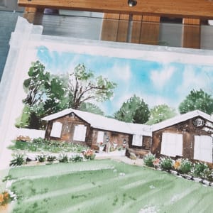 House Portrait # 357 by Irina Bakumenko BEEBLAGOART 