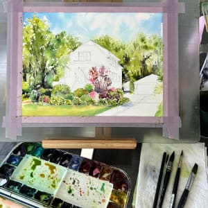 House Portrait # 317 by Irina Bakumenko BEEBLAGOART 
