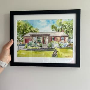 House Portrait # 321 by Irina Bakumenko BEEBLAGOART 