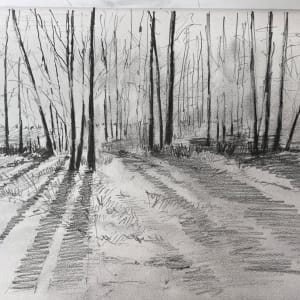 Christmas Morning in Alberta, Canada by Irina Bakumenko BEEBLAGOART 