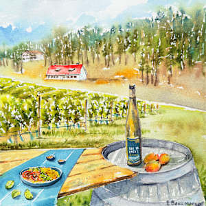SEE YA LATER RANCH (Wine&Food Collection 2025) by Irina Bakumenko BEEBLAGOART, Image 1.