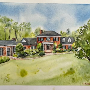 House Portrait # 331 by Irina Bakumenko BEEBLAGOART 