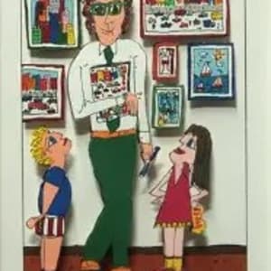 “Me At My Show” by James Rizzi