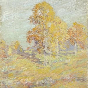 Autumn Landscape by Ernest Albert Jr.