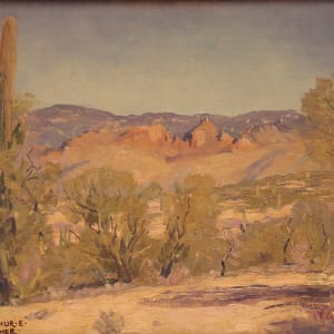 Southwestern Landscape by Arthur Ernst Becher