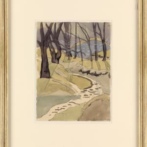 “Brook” by Charles Ephraim Burchfield 