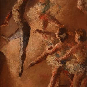 The Ballet Dancers I by Mo Com