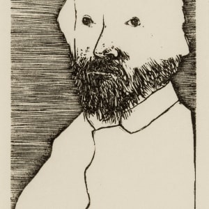 "Charles Meryon" by Leonard Baskin