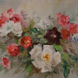 Floral Still Life by Barbara Vassilieff