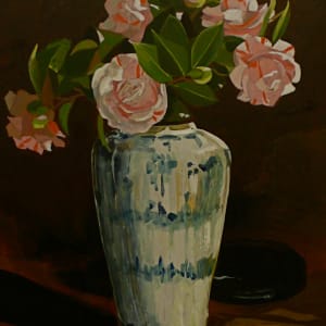 Patty's Camellias in Patty's Vase