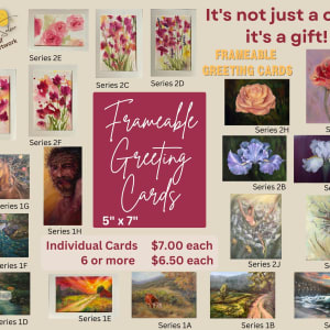 Frameable Greeting Cards by Deborah Setser