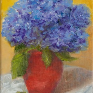 Hydrangea in Bloom by Deborah Setser