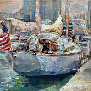 Aloha Dock by Carolyn Majewski