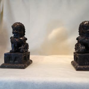 Bronze Fu Lions