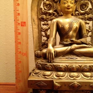 Bronze Tibetan Buddha 