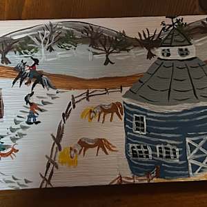 The Horses Are Eating by Lee Gray