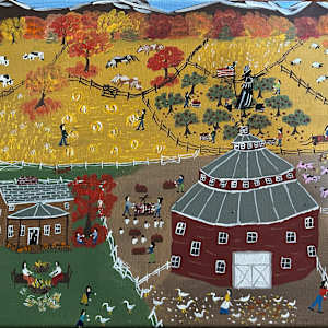 She Is Flying The Flag by Lee Gray