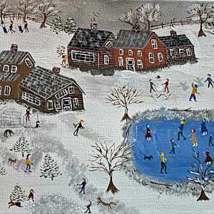 Making Snow Angels by Lee Gray