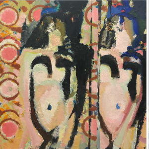 The Stripper (Triptych) by Jerome Witkins