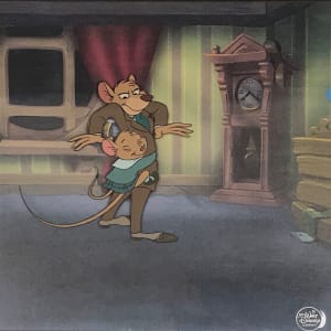 Ratigan and Olivia by Walt Disney Studios