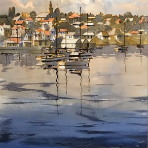 View of Harbor, Hobart, Tasmania by Roger Murphy