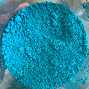 Turquoise World by Alex Wilhite  Image: Turquoise pigments to make Turquoise Blue Paint