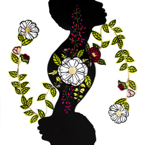 Golden Blossoms by Janelle Washington