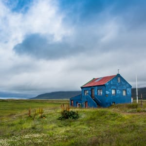 Little Blue House - Hofsos, Iceland