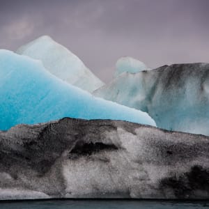 Iceberg Abstract 1 - Jökulsárlón, Iceland by Jenny Nordstrom