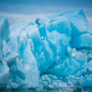 Blue Iceberg - Fjallsárlón Glacier Lagoon, Iceland