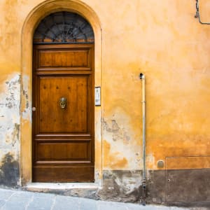 Golden Doorway - Siena, Italy