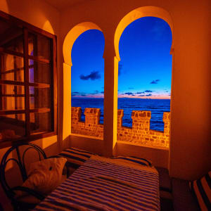 Sunset through the Windows - Asilah, Morocco