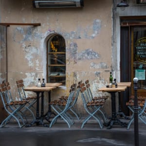 Empty Cafe - Paris, France